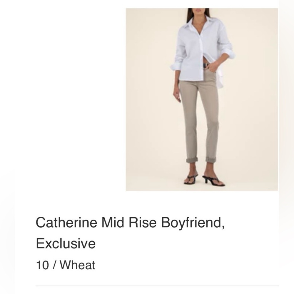 KUT from the Kloth Women's Catherine Boyfriend in Wheat - size 10